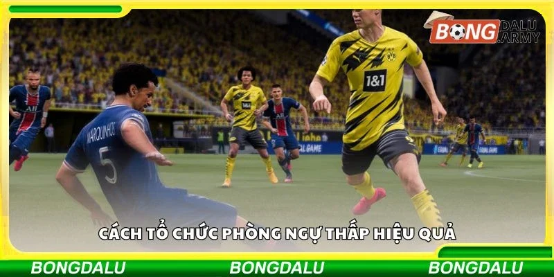 Cách tổ chức phòng ngự thấp hiệu quả