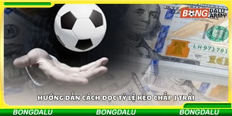 Hướng dẫn cách đọc tỷ lệ kèo chấp 1 trái