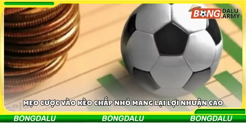 Mẹo cược vào kèo chấp nhỏ mang lại lợi nhuận cao